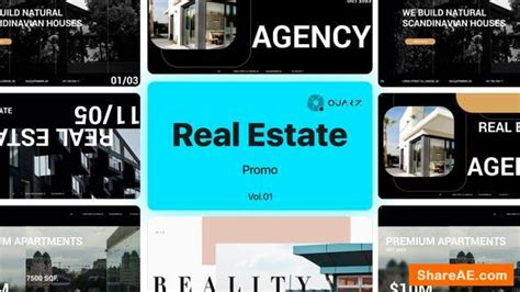 Videohive Real Estate Promo Vol 01 Free After Effects Templates