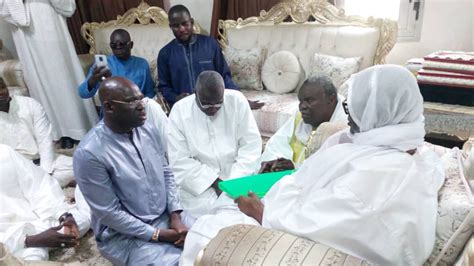 Touba Visite Dune Délégation De Lafp Au Khalife Général Des