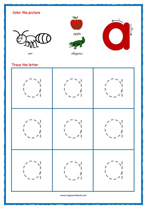 Tracing The Alphabet Worksheets