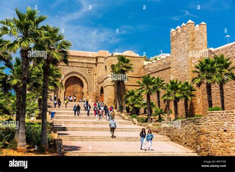 Morocco Rabat Kasbah Des Oudaias Stock Photos & Morocco Rabat Kasbah ...