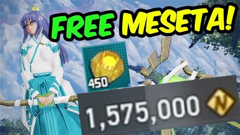 PSO2 NGS Free Meseta YouTube