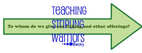 Lesson 44 Malachi Teaches About Tithes And Offerings Teaching Stripling Warriors