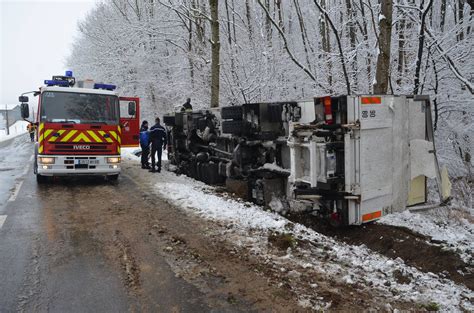 Accident Spectaculaire De Poids Lourd Vid O Perception