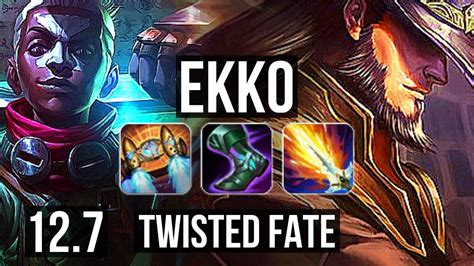 Ekko Vs Twisted Fate Mid 28m Mastery 1000 Games 17310