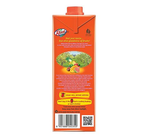 Real Fruit Power Mix Fruit Juice 1 Ltr Crazy D India