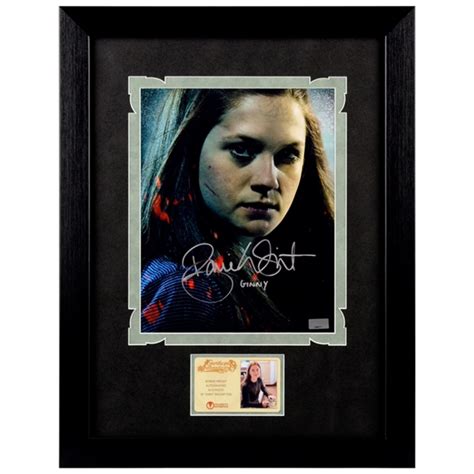 Lot Detail Bonnie Wright Autographed Harry Potter Ginny Weasley 8x10