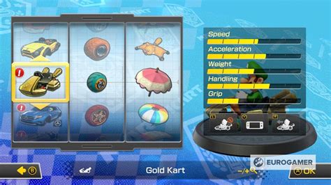 How to unlock Gold Mario and Gold kart parts in Mario Kart 8 Deluxe ...