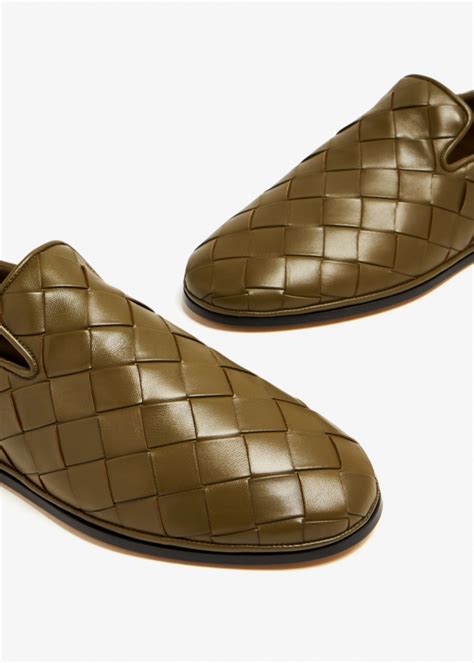 Bottega Veneta Sunday slippers for Men - Green in UAE | Level Shoes