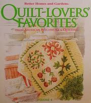 Quilt Lovers Favorites Better Homes And Gardens Vol 4 Better Homes