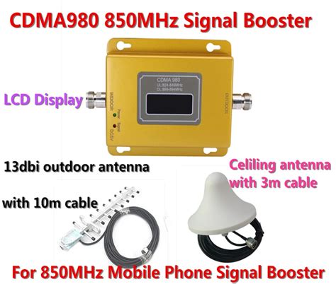 Full Set Cdma Gsm Cellular Signal Repeater Cdma Mhz Mobile