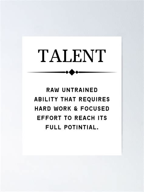 "Talent Definition Motivational And Inspirational Quotes And Sayings ...