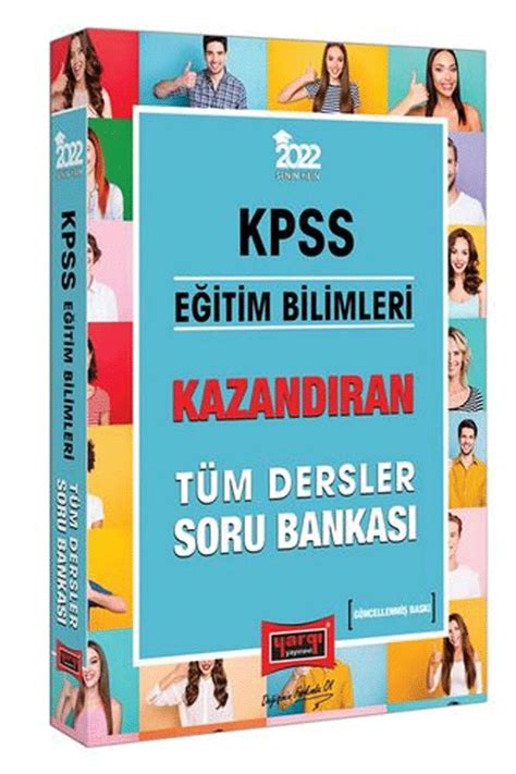 2022 Kpss Eğitim Bilimleri Kazandıran Tüm Dersler Soru Bankası Kpss