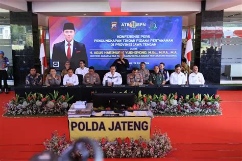 Gebuk Mafia Tanah Di Kabupaten Grobogan Dan Kota Semarang AHY