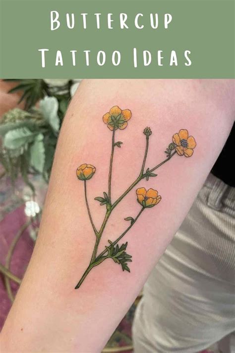 93 Buttercup Tattoo Ideas Including Power Puff TattooGlee In 2022