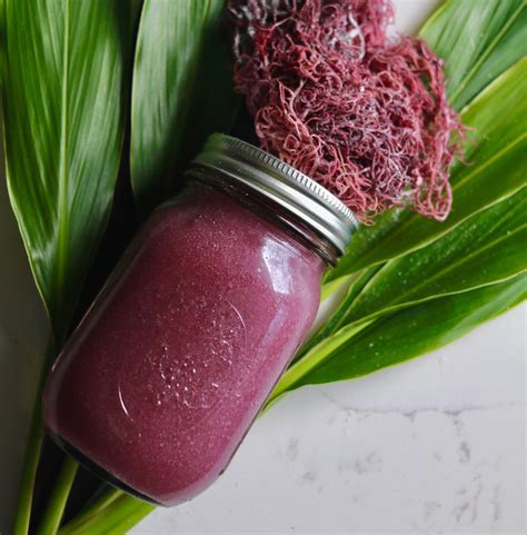 St Lucia Purple Sea Moss Gel Dr Sebi Inspired Etsy