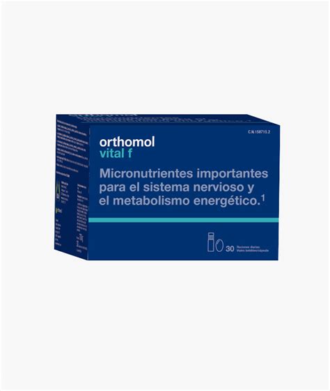 Orthomol Vital F 30 Viales Bebibles Cápsula