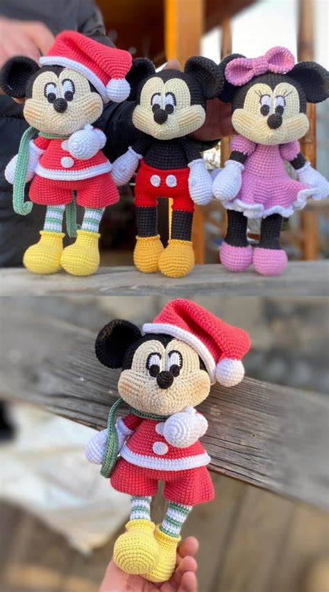 Mickey Mouse Crochet Pattern Free The Pattern Is Suitable For A Girl Or