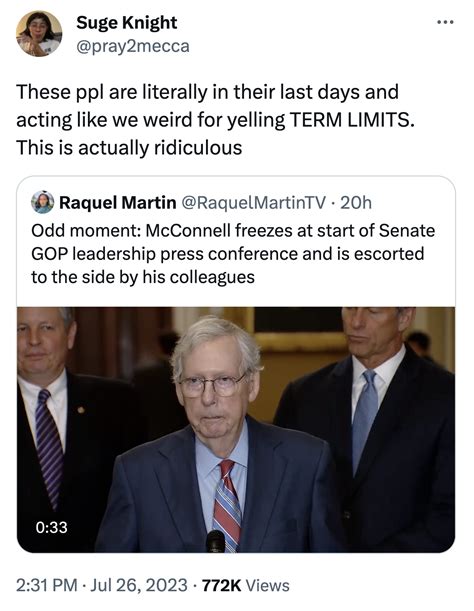 Mitch McConnell Frozen meme | Mitch McConnell Frozen at Press ...