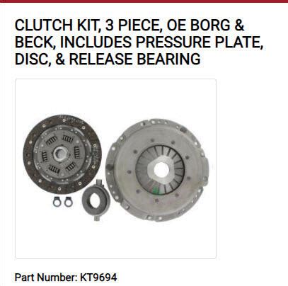 Borg Beck Clutch Recommendation MGB GT Forum MG Experience