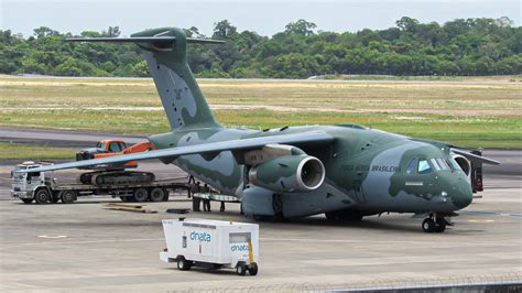 Operação ZEUS 09 Imponente Embraer KC390 FAB2856 pelo SBEG YouTube