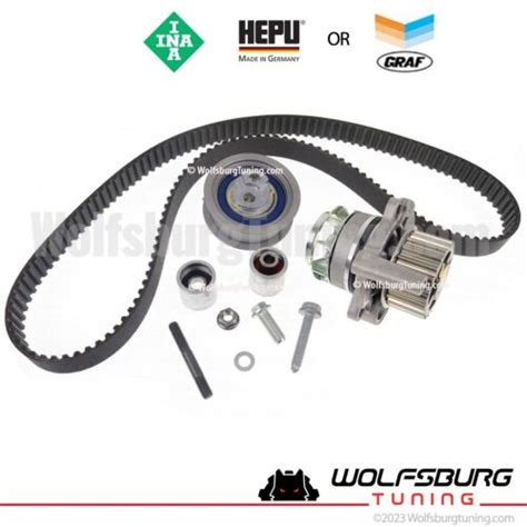 Audi 20t Fsi A3 A4 Tt Bpy Bwt Timing Belt Kit Metal Water Pump 2006