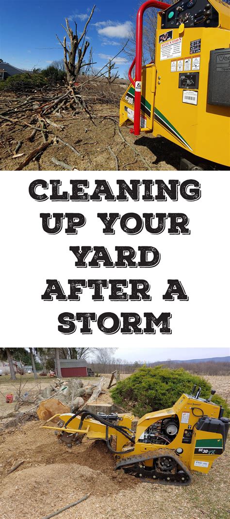 How To Clean Up Your Yard After A Storm Clean Up Storm Yard