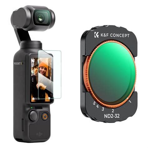 Filtro Magnético Variable ND2 32 1 5 Pasos Compatible con DJI Osmo