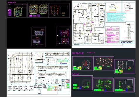 Tienda Comercial Y Departamento En Autocad Librería Cad