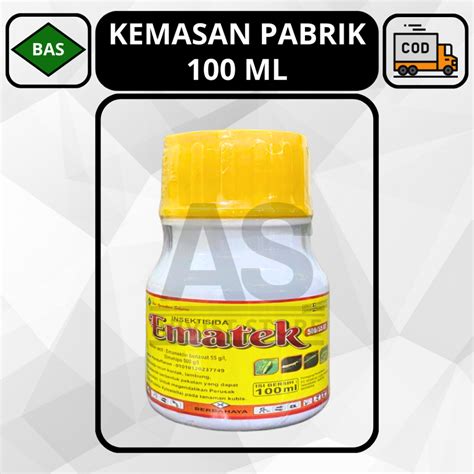 Jual Insektisida Ematek Ec Ml Bahan Aktif Emamektin Benzoat