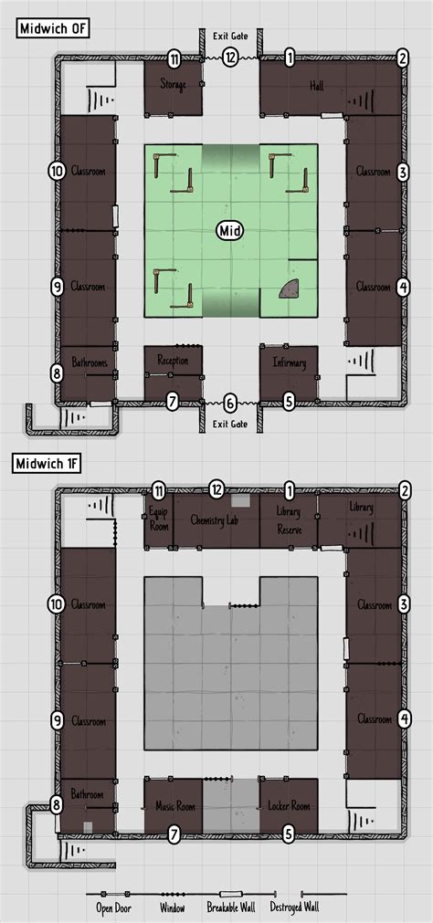 Steam Community Guide Dbd Map Layouts Callouts And Tiles Guide