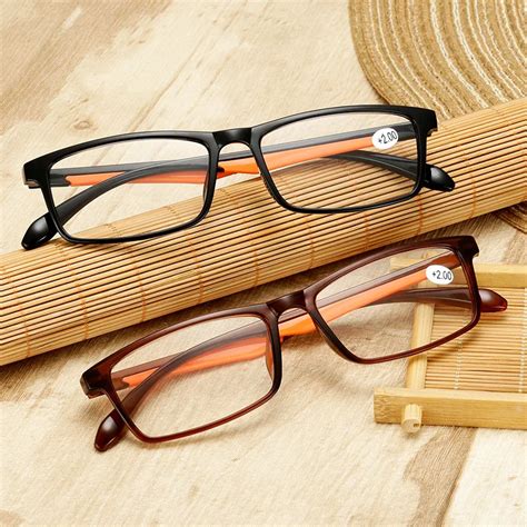 Tr Gafas De Lectura Ultraligeras Para Hombre Y Mujer Lentes Retro