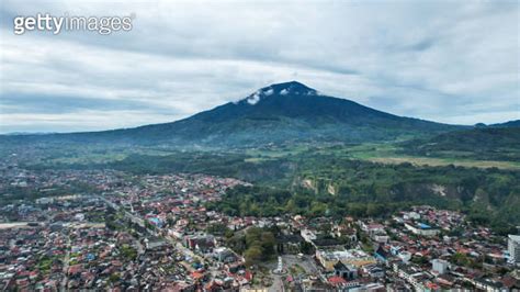 Aerial View Of Jam Gadang A Historical And Most Famous Landmark In