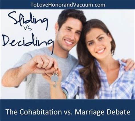 Sliding Vs Deciding Cohabitation Vs Marriage Marriage Tips