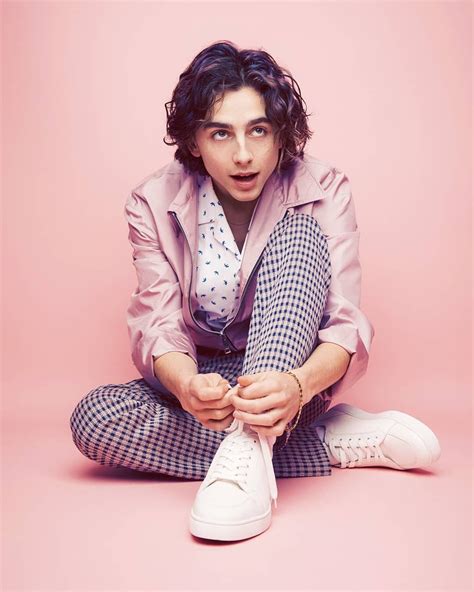 ⚡ Timothée Chalamet photographed for Shortlist Magazine exactly one ...