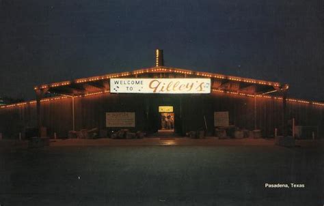 Gilley's Club Pasadena, TX Postcard