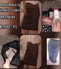 Max Mara új cimkés szoknya Budapest gardrobcsere hu