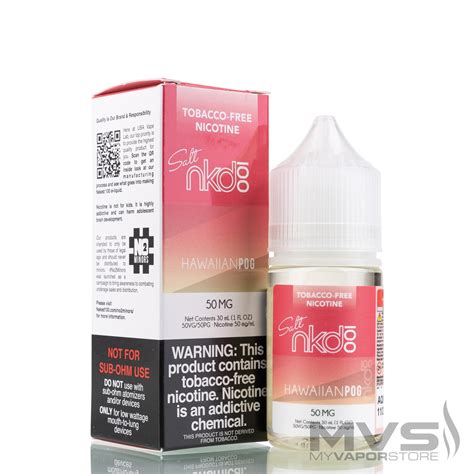 Hawaiian POG By Naked 100 TFN Salt 30ml