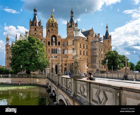 schwerin castle, schwerin castles Stock Photo - Alamy