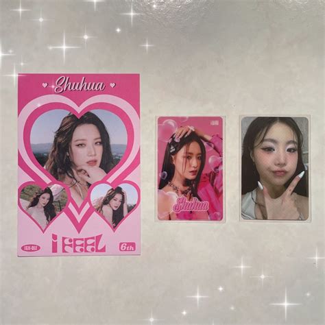 Wtt Gidle I Feel Shuhua Soyeon Soojin Agassy Pc Postcard Hobbies