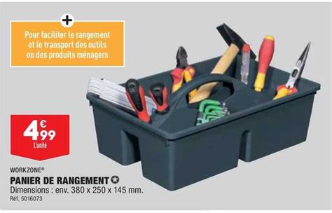 Promo Workzone Panier De Rangement Chez Aldi ICatalogue Fr