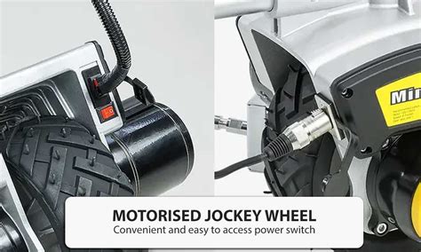 Motorised Jockey Wheel V Electric Power Mini Mover Caravan Camper