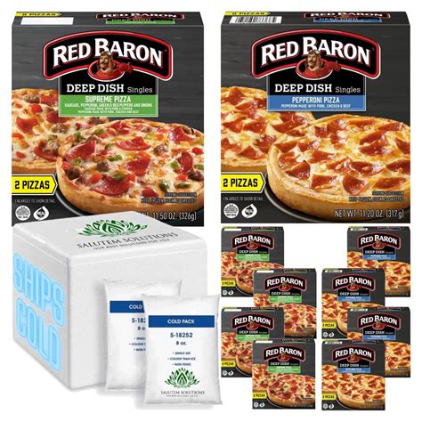 Amazon Salutem Vita Red Baron Variety Pack Deep Dish Supreme