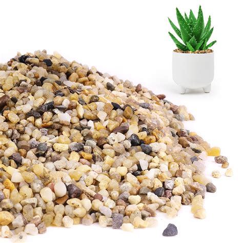 WHANLEY L&Q Natural Coarse Sand,Small Rocks,Rocks for Plants,Decorative