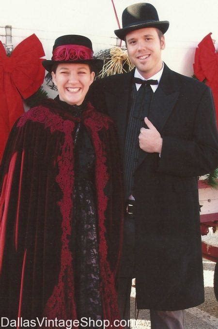 Victorian Couples Theatrical Christmas Costumes and Quality Accessories ...