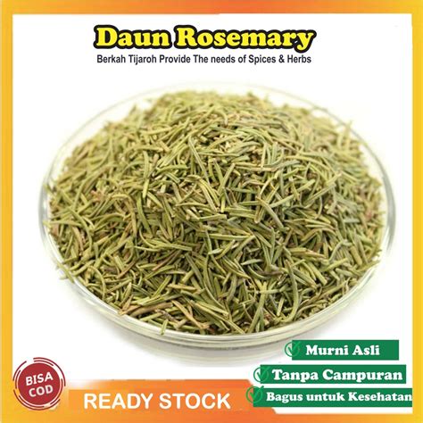 Jual Daun Rosemary Rosemary Kering Teh Herbal Alami Shopee Indonesia