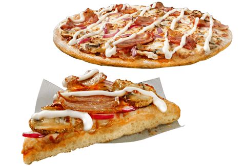 Bacon And Mushroom Dominos Pizza