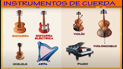 Los Instrumentos De Cuerda YouTube