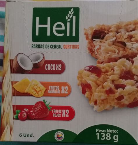 Barras De Cereal Heil 138 G