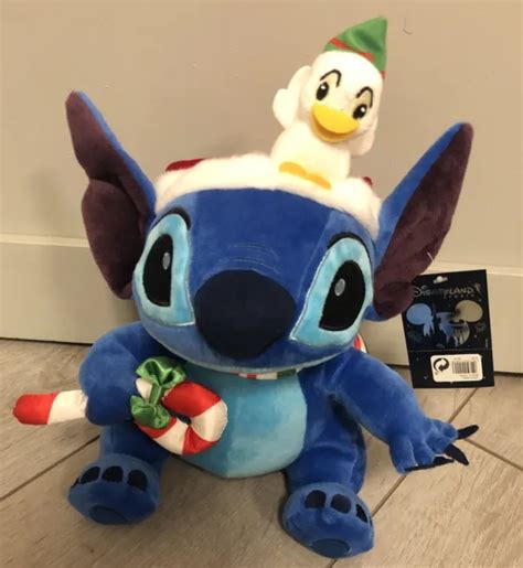 PELUCHE STITCH NOEL Disneyland Paris EUR 42 90 PicClick FR