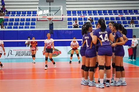 Volleyball NU Girls Cruise Past Perpetual In Shakey S Debut Filipino